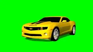 Transformers Bumblebee - green screen effects - free use