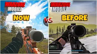 WARZONE MOBILE BR GRAPHICS GAMEPLAY! (BEFORE VS NOW)