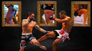 TOP 5 Fighters with VICIOUS Leg Kicks