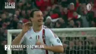 Zlatan Ibrahimovic's top 10 goals for Milan