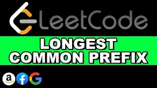 Leetcode Longest Common Prefix | Python