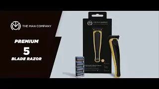 Premium 5 Blade Razor | The Man Company