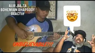 ALIP BA TA - Bohemian Rhapsody (fingerstyle cover ) Reaction