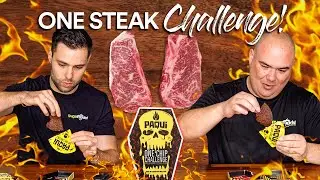 One STEAK Challenge, Immediate REGRET | Guga Foods