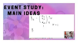 Event Study: Main Ideas