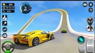 Ramp car racing - car racing 3d - Android gameplay - 3d cars game...!