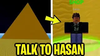 HOW TO TALK TO HASAN I BLOX FRUITS Roblox