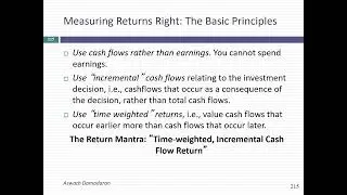 Session 12: Measuring Investment Returns