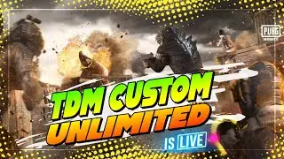 TDM UNLIMITED CUSTOM | PUBG MOBILE | HOPE GAMING | JOIN & PLAY