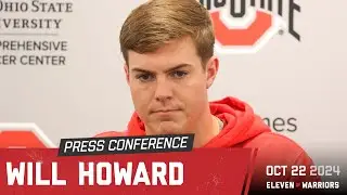 Will Howard discusses what he learned from the Oregon loss, OSU's left tackle situation