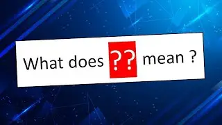 What do two question marks / null coalescing / '??' do in C#?