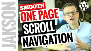 One Page WordPress Smooth Scrolling Menu - How to Use Page Scroll to ID Plugin 2017