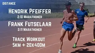 Hendrik Pfeiffer - Marathon Preparation Track Session