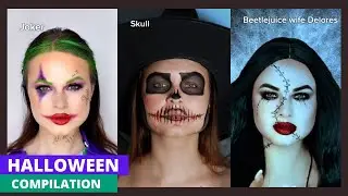 Quick & Easy Halloween Makeup Tutorials🎃