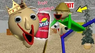 BALDI LOVES FRUIT GUMMIES!! But its not.. ._. | Baldis Basics