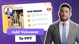 How to Add Voiceover with AI Actor to PPT?