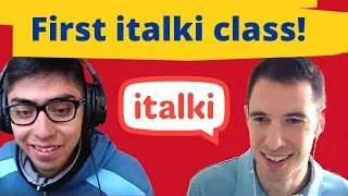 My First ITALKI Class! | Como fue la experiencia?