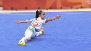 [2019]  Mia Tian [USA] - Changquan - 15th WWC @ Shanghai Wushu Worlds - 9.586