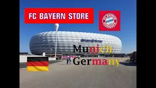 Fan Shop FC Bayern Munich. Munich. Germany!