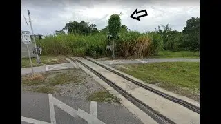 Is This Abandoned Railroad Crossing Being Restored ?