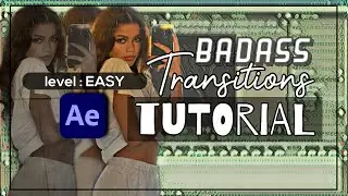 baddie transitions tutorial on after effects #2