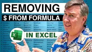 Excel How To Change Excel Conditional Formatting Formula From Absolute To Relative - Episode 1075