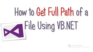 How To Get Full Path of a File in VB.NET