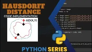 Hausdorff distance in Python | Tutorial | Code implementation