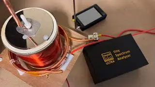 Exploring Tesla Coil RF Output Spectrum with a neat Device