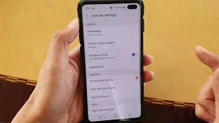 Galaxy S10 / S10+: How to Set Default Search Engine For Intenet Browser