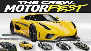 THE CREW MOTORFEST | ALL CARS | FULL VEHICLES LIST (New Cars, Bikes, Trucks, Planes, Boats)