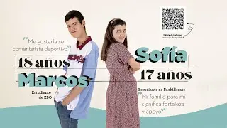 Agosto - Sofía y Marcos | Calendario 2024 - Déjate de historias