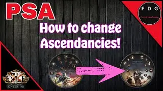 PSA: How to switch ascendancies within your class Path of Exile