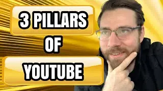 3 most important things for success on YouTube.