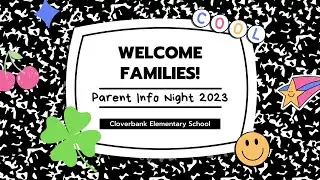 Cloverbank Parent Info Video 2023-2024