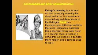 ARTS AND CRAFTS OF LUZON (Attire , Fabrics and Tapestries, accessories and body ornaments )