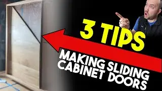 3 keys that will make building sliding cabinet doors easier than you think