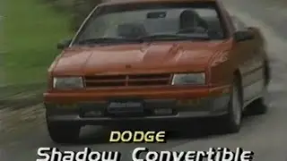 1991 Dodge Shadow Convertible - MotorWeek Retro