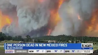 One person found dead in New Mexico fires