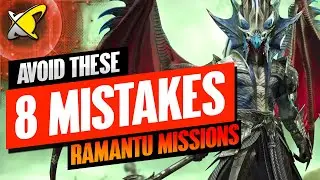 8 MISTAKES TO AVOID!! | Ramantu Drakesblood Missions Guide | RAID: Shadow Legends