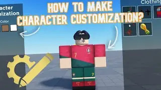 How to Make CHARACTER CUSTOMIZATION? | Roblox Studio Tutorial