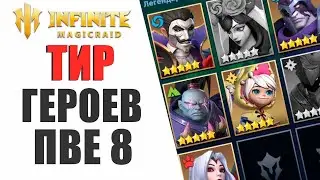 АКТУАЛЬНЫЙ ТИР ГЕРОЕВ ДЛЯ ПВЕ КОНТЕНТА В INFINITE MAGICRAID | ВЕЧНЫЙ КУЛЬТ