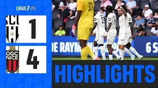 ANGERS SCO - OGC NICE (1-4) - 3ème journée - Ligue 1 McDonald's 24/25