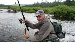 Экспедиция в Бурятии,  рыбалка по горным рекам. Expedition to Buryatia, fishing on mountain rivers.