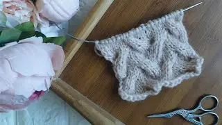 Красивый объемный узор 