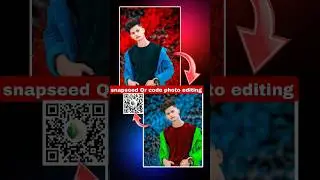 Snapseed Face Smooth New Tricks 2024 🔥 | Snapseed Qr code preset photo editing | 