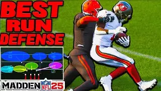 BEST RUN DEFENSE IN MADDEN 25!! STOP STRETCH & RPO'S! BEST TIPS & TRICKS!