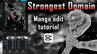 Manga Edit Tutorial | Strongest Domain in JJK  |  Manga Edit #manga #jjk #gojo #itadori #sukuna