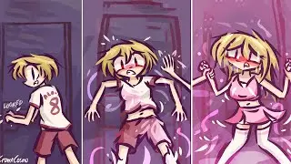 Trapped at Cheer Tryouts… and Turned Into One of Them?! | TG TF Comic Dub 55