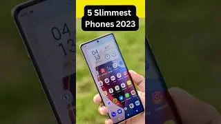 5 Slimmest Phones 2023 #slimmestphone #slimphone